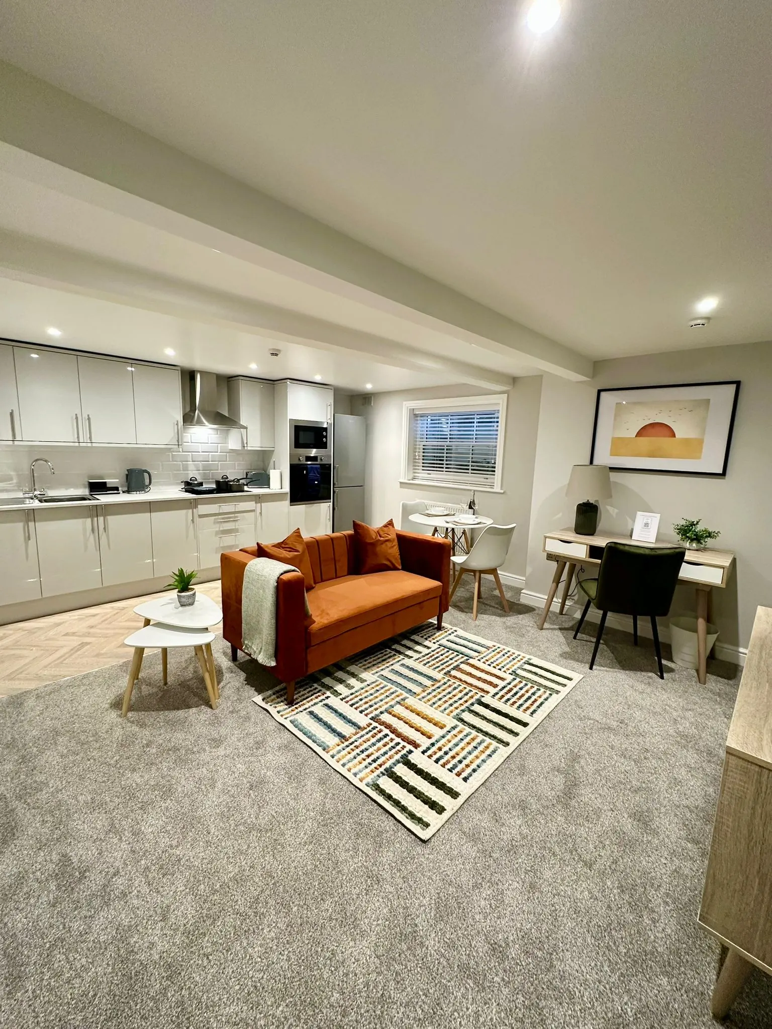 Clean architectural interior